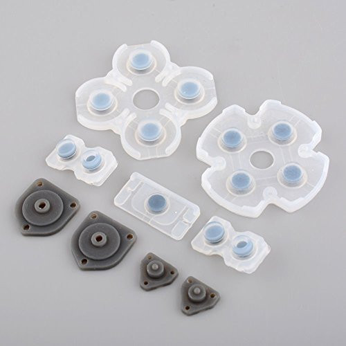 1 Set Silicone Conductive Rubber Pads for Sony Playstation 4 PS4 Controller for Dualshock 4 Buttons Repair Replacement Part