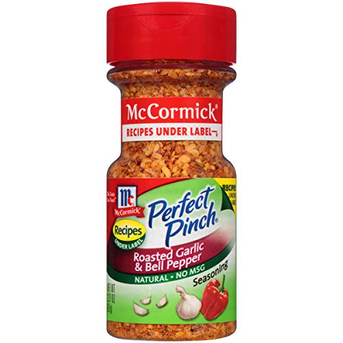 McCormick Perfect Pinch, Natural Roasted Garlic  and  Bell Pepper Seasoning, 2.37 oz