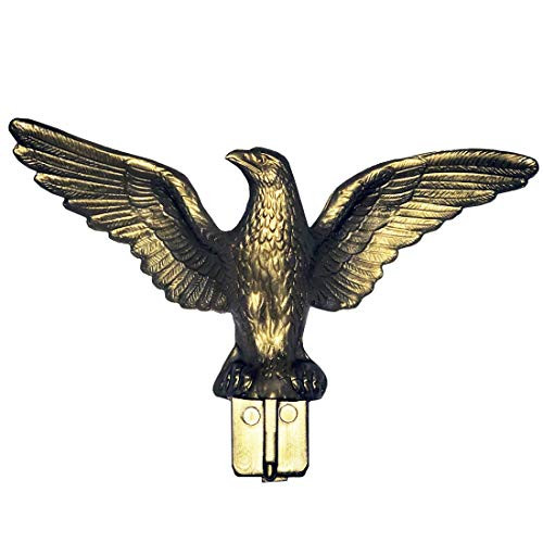 Eagle Ornament Flag Pole Topper Finial (Fits 3/4 in. Diameter Pole)