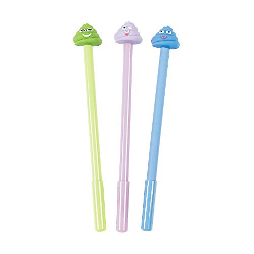 Fun Express Emoji Poop Pen - Stationery - 12 Pieces