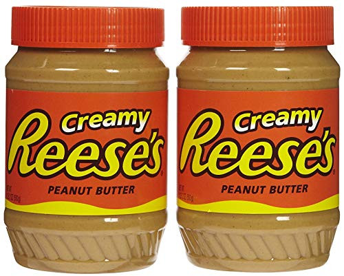 Reese's Creamy Peanut Butter, 18-Ounce Jar (Pack of 2) - SET OF 2