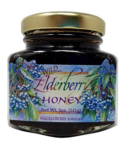 Taste The Wilderness Wild Elderberry Honey 5 oz