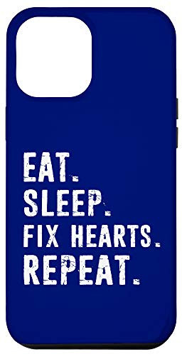 iPhone 12 Pro Max Funny Cardiology Cardiologist Fix Hearts Distressed Case
