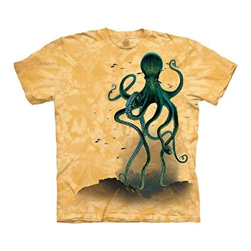 The Mountain Unisex-Adult's Octopus, Yellow, XL The Mountain Unisex-Adult's Octopus, Yellow, XL