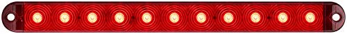 Optronics STL69RBP Thinline Sealed Stop Turn Tail Light, Red, 15 inch