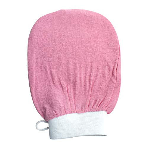 Oceanvils Exfoliating Gloves for Body - Premium Quality Kessa Hammam Bath Exfoliating Mitt   Body Exfoliating Scrub Mitt Rejuvenates and Energizes Skin  (2 Packs)