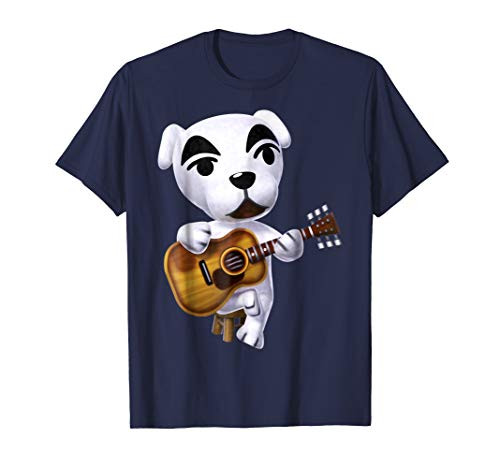 Nintendo Animal Cross K.K. Slider Strumming Graphic T-Shirt