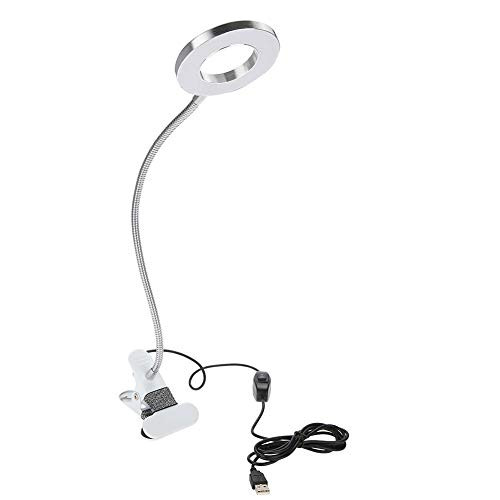 USB Makeup Tattoo Lamp, LED Table Lamp with Clamp for Microblading Eyebrow/Eyeliner/Reading/Working/Beauty