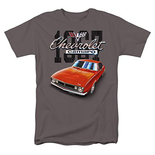 Chevy Camaro Bolero Red Classic Car 1967 T Shirt  and  Stickers (Large)