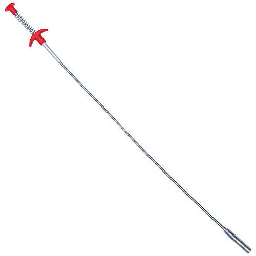 Moniel Flexible Grabber Claw Pick Up Reacher Tool with 4 Claws Bendable Hose Pickup Reaching Assist Tool for Litter Pick, Home Sink, Drains, Toilet (35.4inch)