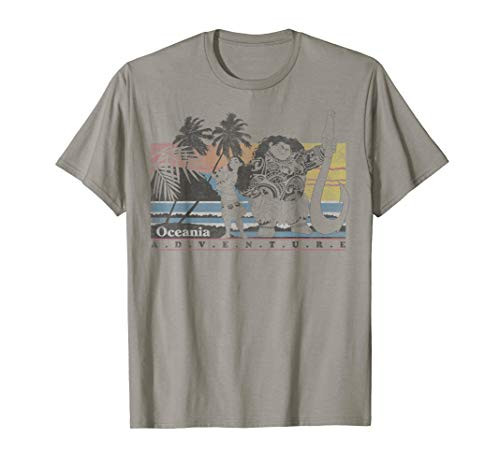 Disney Moana Maui Pua Oceania Adventure Vintage T-Shirt