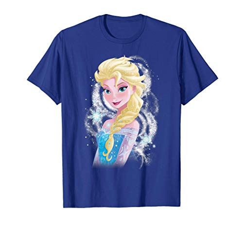 Disney Frozen Elsa Snowflake Swirls Graphic T-Shirt T-Shirt Disney Frozen Elsa Snowflake Swirls Graphic T-Shirt T-Shirt