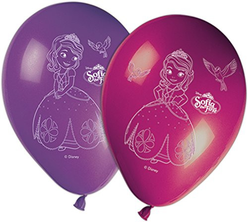 Unique Party 71874 - 11 inch Disney Sofia The First Balloons, Pack of 8
