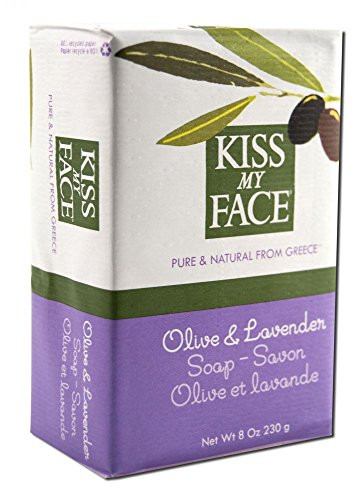 Kiss My Face Soap Bar Olive  and  Lavender, 8 oz