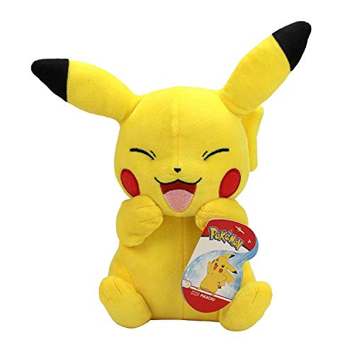 Pokémon Pokemon Plush BO36766, Pikachu 5 Plush Toy (20 cm), Realistic, Super Soft, Lifelike Plush Toy for Cuddling and Loving
