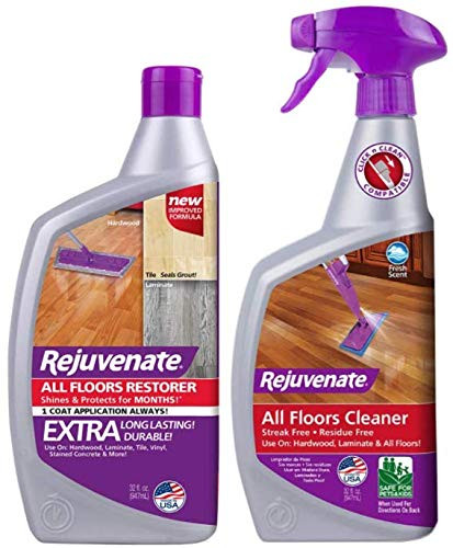 Rejuvenate All-Floors Restorer 32oz  and  All-Floors Cleaner 32oz
