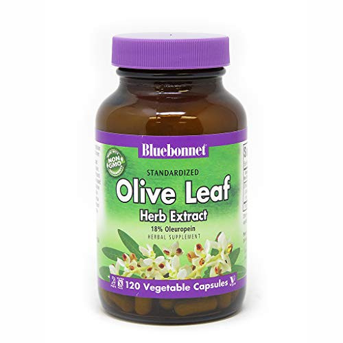 BlueBonnet Olive Leaf Extract Supplement, 120 Count