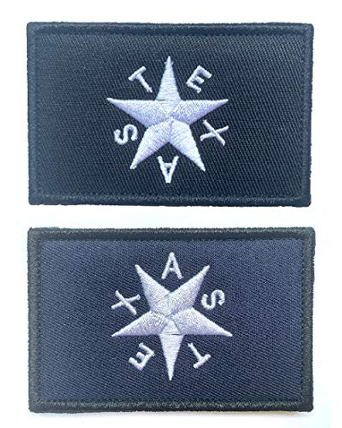 Antrix 2 Pcs Texas Star Tactical Military Embroidered Uniform Emblem Applique Patch Hook and Loop Emblem Patch for Backpacks Caps Hats Vests Bags Antrix 2 Pcs Texas Star Tactical Military Embroidered Uniform Emblem Applique Patch Hook and Loop Emblem Patch for Backpacks Caps Hats Vests Bags