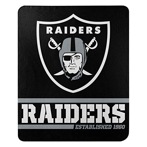Northwest NFL Oakland Raiders 50x60 Fleece Split Wide DesignBlanket, Team Colors, One Size, Model:1NFL031040019RET Northwest NFL Oakland Raiders 50x60 Fleece Split Wide DesignBlanket, Team Colors, One Size, Model:1NFL031040019RET
