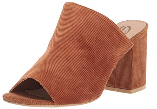 Sbicca womens Mule Heeled Sandal, Tan, 10 US