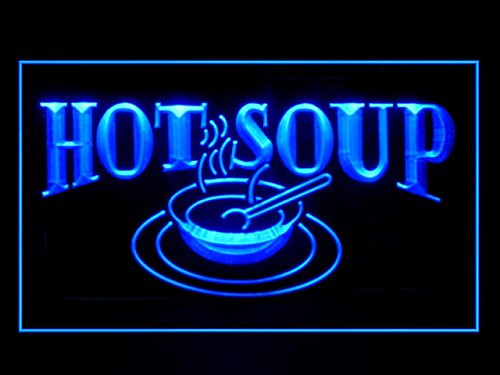 Lamazo Hot Soup Restaurant Cafe Open Take Away Led Light Sign