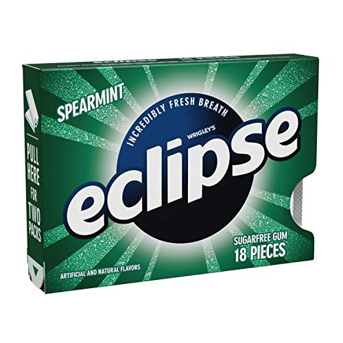 Bulk Pack Chewing Gum (Eclipse Spearmint, 216 pieces)