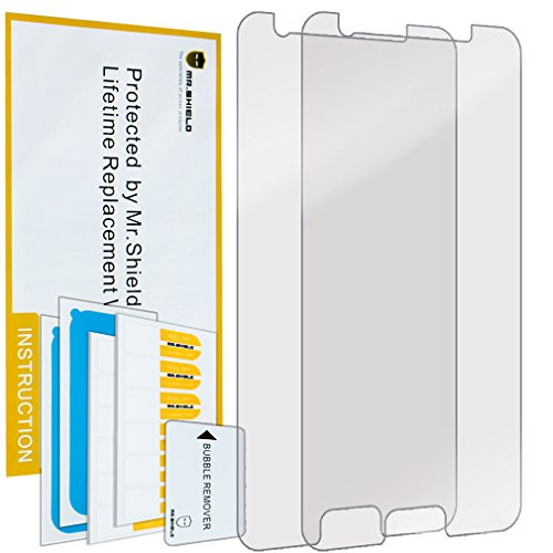 Mr.Shield For Samsung (Galaxy J3 Star) Privacy  Anti Spy  Screen Protector  2-PACK  with Lifetime Replacement