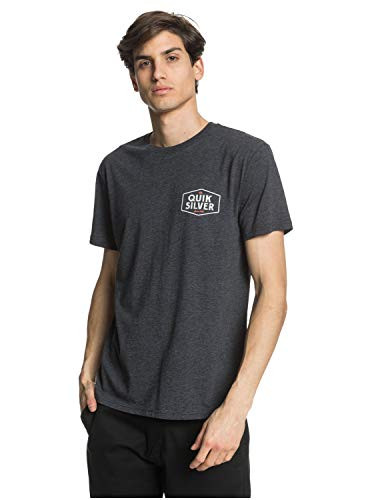 Quiksilver Men's Empty Space TEE, Charcoal Heather, S