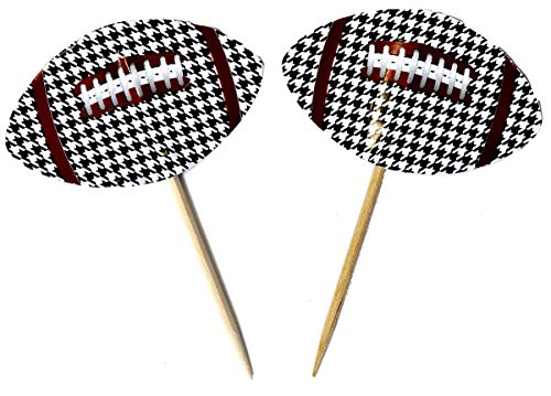 Houndstooth Party Picks (24 Pack) Alabama Houndstooth Collection by Havercamp
