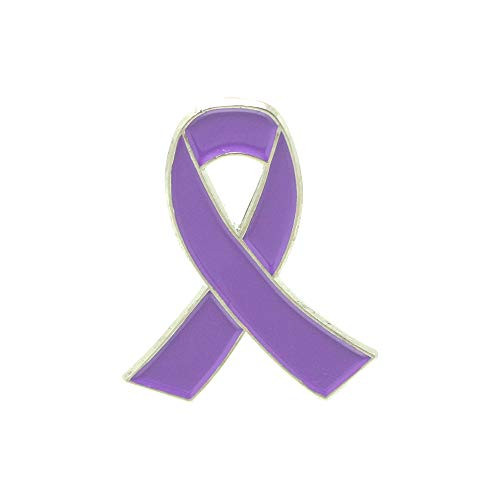 WizardPins Lavender Awareness Ribbon Official Premium Enamel Pin Cancer 5 Pins WizardPins Lavender Awareness Ribbon Official Premium Enamel Pin Cancer 5 Pins