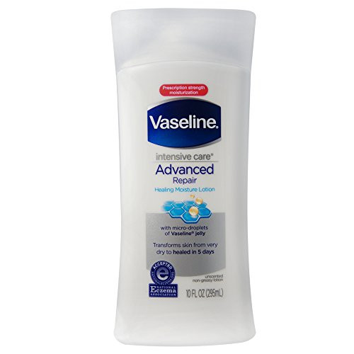 Vaseline Intensive Care Advanced Repair Unscented Lotion 10 oz (Pack of 5)