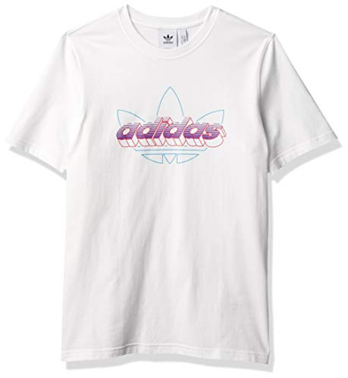 adidas Originals mens Techy Tee White X-Large adidas Originals mens Techy Tee White X-Large