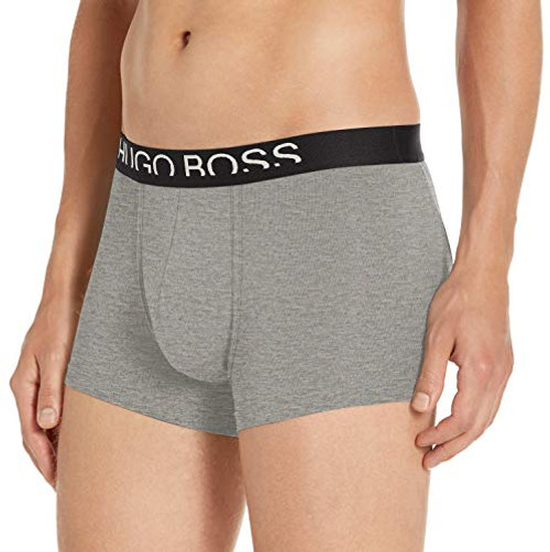 BOSS HUGO BOSS Men's Trunk Identity, Medium Gray, Large BOSS HUGO BOSS Men's Trunk Identity, Medium Gray, Large