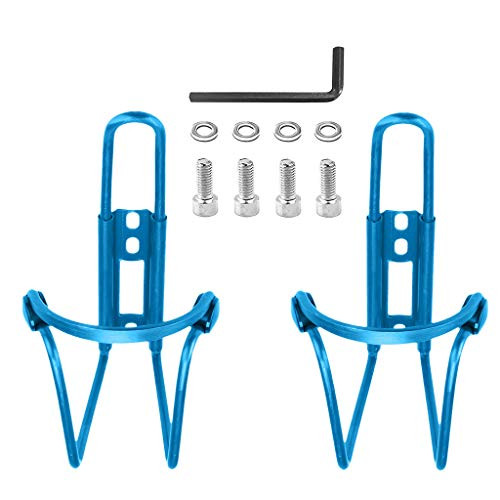 Renzhe 2 Pack Bike Water Bottle Cages, Bike Bottle Holders Cup Cage/Lightweight Aluminum Alloy Bicycle Water Bottle Holder- Basic MTB Bike Bicycle Alloy Aluminum Lightweight Renzhe 2 Pack Bike Water Bottle Cages, Bike Bottle Holders Cup Cage/Lightweight Aluminum Alloy Bicycle Water Bottle Holder- Basic MTB Bike Bicycle Alloy Aluminum Lightweight