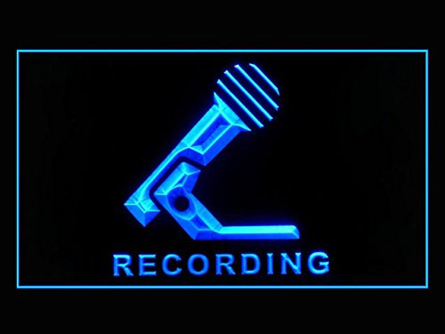 Lamazo Recording Microphone On Air Mic Led Light Sign