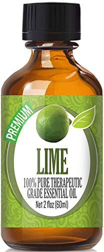 Lime Essential Oil - 100percent Pure Therapeutic Grade Lime Oil - 60ml