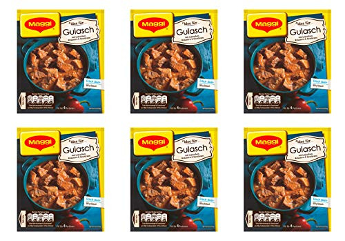 From Germany Maggi Fix Gulasch 44g Pack of 6