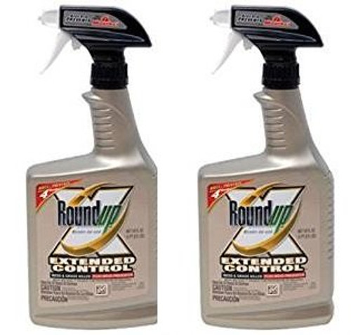 Roundup 5107300 Extended Control Weed and Grass Killer Plus Weed Preventer II Ready-to-Use Trigger Spray, 24-Ounce (2 Pack(24 oz bottles)) Roundup 5107300 Extended Control Weed and Grass Killer Plus Weed Preventer II Ready-to-Use Trigger Spray, 24-Ounce (2 Pack(24 oz bottles))