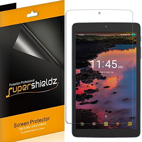 Supershieldz [3-Pack] for Alcatel A30 Tablet 8-inch Screen Protector, High Definition Clear Shield + Lifetime Replacement