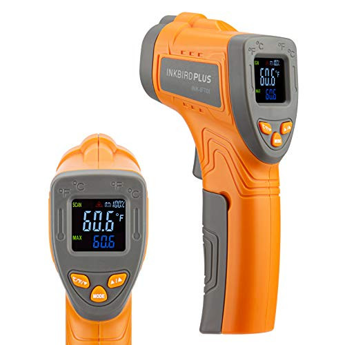 Inkbird Laser Thermometer Gun, INK-IFT01 Infrared Thermometer Cooking Gun Digital IR Thermometer Temp Gun for Reptiles, -58?~1022? (-50?~550?) Inkbird Laser Thermometer Gun, INK-IFT01 Infrared Thermometer Cooking Gun Digital IR Thermometer Temp Gun for Reptiles, -58?~1022? (-50?~550?)