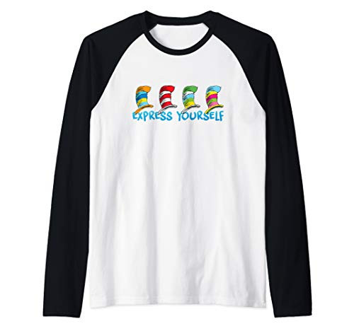 Dr. Seuss Express Yourself Raglan Baseball Tee