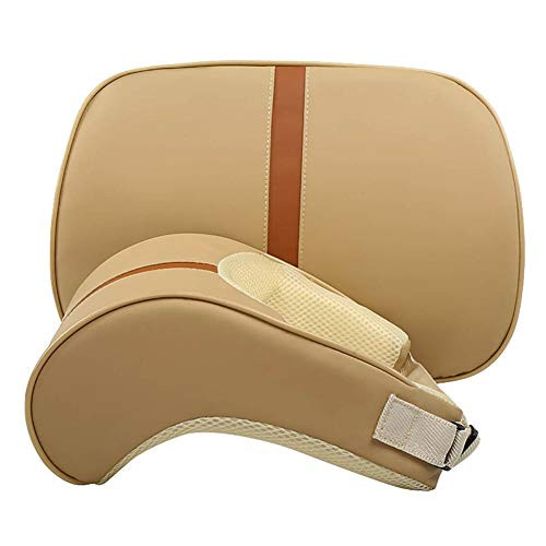 HJPOQZ Car Headrest Pillow Neck Rest Pillow Headrest Seat Cushion Support Pad Car Neck Pillow car Styling auto Parts