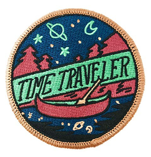 O'Houlihans - Time Traveler Iron on Patch - Hiking, Camping, Travel, Adventure Patch O'Houlihans - Time Traveler Iron on Patch - Hiking, Camping, Travel, Adventure Patch