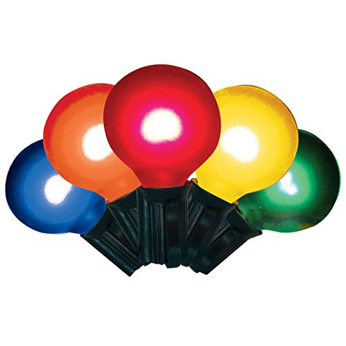 Brite Star 25 Count Frosted Multi-Colored G40 Light Set