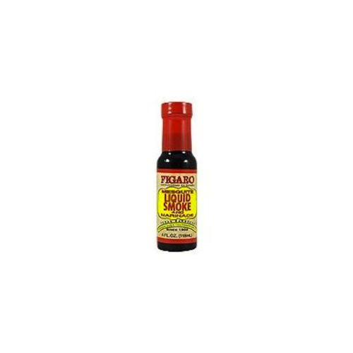 Figaro Mesquite Liquid Smoke Marinade, 4-Ounce (Pack of 6)