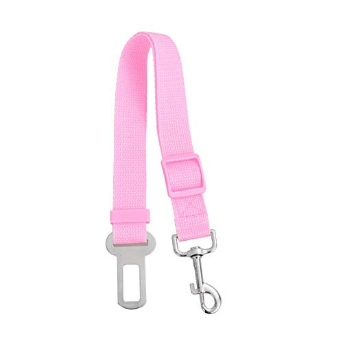 OZLXKNC Pet Dog Car Seat Belt Adjustable Cat Puppy Seatbelt Cats Dogs Harness Lead Clip Travel Vehicle Safety Traction Rope Leash Clip