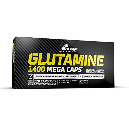 L Glutamine Capsules - Muscle Recovery - L Glutamine Supplement - Lglutamine Capsules - Glutamine Pills - Glutamic Acid - Pure L Glutamine Capsules - Olimp Glutamine 1400-120 Capsules - 40 Servings L Glutamine Capsules - Muscle Recovery - L Glutamine Supplement - Lglutamine Capsules - Glutamine Pills - Glutamic Acid - Pure L Glutamine Capsules - Olimp Glutamine 1400-120 Capsules - 40 Servings