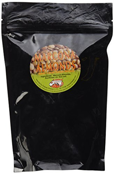 Spanish Marcona Almonds Fried and Salted, 1 lb