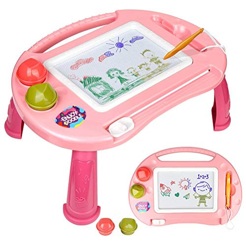 Portable Magnetic Drawing Board for Kids Sketch Doodle Board Painting Magnetic Erasable Doodle Writing Pad Toys Gift