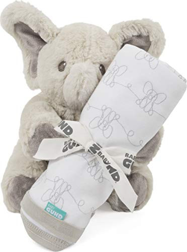 Baby GUND Flappy the Elephant Plush with Blanket Set